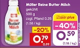 Aktuelles Reine Butter Milch Angebot bei Netto Marken-Discount in Mönchengladbach ab 0,59 €