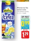 Ice Tea Lemon-Lime Angebote von Pfanner bei EDEKA Tübingen für 0,99 €