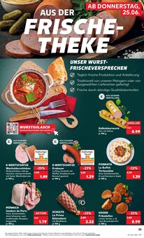 Wurst im Kaufland Prospekt "Hier bin ich richtig" mit 58 Seiten (Ulm)