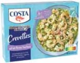 Crevettes ail et fines herbes asc surgelées - COSTA dans le catalogue Intermarché