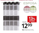 Ösenschal „Loft“ Angebote von Esposa bei XXXLutz Möbelhäuser Bergkamen für 12,99 €