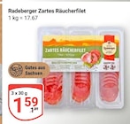 Zartes Räucherfilet Angebote von Radeberger bei GLOBUS Zwickau für 1,59 €