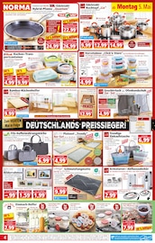 Küchenmöbel im Norma Prospekt in Amberg Aktueller Norma Prospekt mit Küchenmöbel, "Mehr fürs Geld", Seite 4