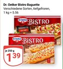 Bistro Baguette Angebote von Dr. Oetker bei GLOBUS Oberhausen für 1,39 €