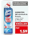 WC-Gel Kraft & Frische von Domestos im aktuellen Kaufland Prospekt