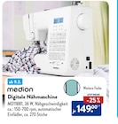 Digitale Nähmaschine Angebote von medion bei ALDI Nord Mühlhausen für 149,00 €