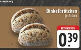 Aktuelles Dinkelbrötchen Angebot bei E center in Neuss ab 0,39 €