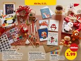 Weihnachts-Bastel-Set Malen-nach-Zahlen-Set Angebote von CRAFTLAB bei Penny Lohr für 1,99 €