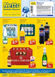 Netto Marken-Discount Prospekt für Wetterzeube mit 2 Seiten Netto Marken-Discount Prospekt für Wetterzeube: "DER ORT, AN DEM DU IMMER AUSGEZEICHNETE PREISE FINDEST.", 2 Seiten, 27.10.2025 - 01.11.2025