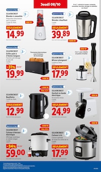 Promotion Grille-Pain dans le prospectus Lidl, valable du 08/10/2026 au 14/10/2026 Promo Grille-Pain dans le catalogue Lidl du moment à la page 37