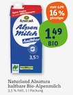 Naturland Alnatura haltbare Bio-Alpenmilch bei tegut im Bad Soden Prospekt für 1,49 €