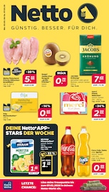 Hähnchen im Netto mit dem Scottie Prospekt in Frankfurt Aktueller Netto mit dem Scottie Prospekt mit Hähnchen, "Günstig. Besser. Für Dich.", Seite 1