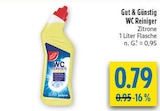 Aktuelles WC Reiniger Zitrone Angebot bei diska in Dresden ab 0,79 €