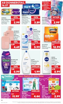 Pampers im Kaufland Prospekt "Hier bin ich richtig" mit 65 Seiten (Cottbus)