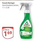 Reiniger Angebote von Frosch bei GLOBUS Oberhausen für 1,69 €