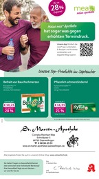 mea - meine apotheke Prospekt für Nalbach mit 4 Seiten mea - meine apotheke Prospekt für Nalbach: "Unsere September-Angebote", 4 Seiten, 01.09.2025 - 30.09.2025