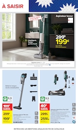 Promos Aspirateur Balai dans le catalogue "LE MOIS DES SUPPORTERS" de Carrefour Aspirateur Balai en promo dans le catalogue Carrefour à la page 85