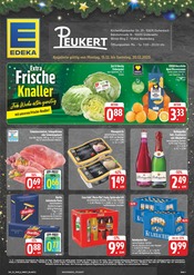 Aktueller EDEKA Supermarkt Prospekt in Weidenberg und Umgebung, "Wir lieben Lebensmittel!" mit 28 Seiten, 15.12.2025 - 20.12.2025