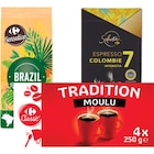 SUR TOUS LES CAFÉS - CARREFOUR en promo chez Carrefour Market Bastia