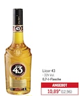Licor 43 für 12,96 € bei METRO im Angebot Licor 43 im aktuellen METRO Prospekt