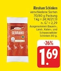 Schinken im Angebot bei EDEKA in Jena Schinken Angebote von Abraham bei EDEKA Jena für 1,69 €
