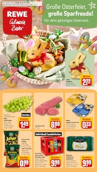REWE Prospekt Dein Markt mit 33 Seiten