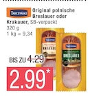 Original polnische Breslauer oder Krakauer  im aktuellen Marktkauf Prospekt für 2,99 €