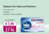 mea - meine apotheke - isla med voice Angebot im Prospekt isla med voice bei mea - meine apotheke im Prospekt "" für 7,90 €