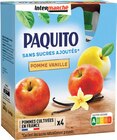 Gourdes Pomme Vanille - PAQUITO dans le catalogue Intermarché Hyper