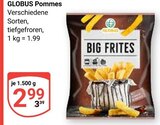 Pommes im Angebot bei GLOBUS in Castrop-Rauxel Pommes Angebote von GLOBUS bei GLOBUS Castrop-Rauxel für 2,99 €