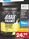 Kollagenpulver Zitrone von Max Balance im aktuellen Netto Marken-Discount Prospekt