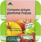 Compote allégée pomme fraise à Casino Supermarchés dans Boissy-Saint-Léger
