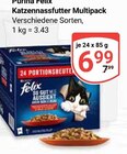 Katzennassfutter Multipack Angebote von Purina Felix bei GLOBUS Gera für 6,99 €