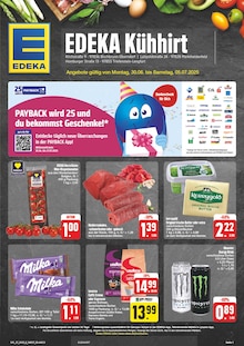 EDEKA Prospekt Wir lieben Lebensmittel! mit  Seiten in Birkenfeld, Main-Spessart und Umgebung