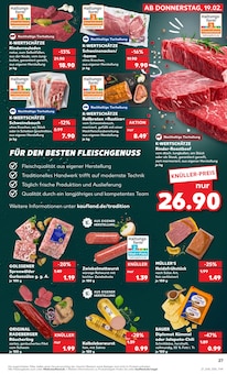 Rollbraten im Kaufland Prospekt "KNÜLLER" mit 59 Seiten (Essen)