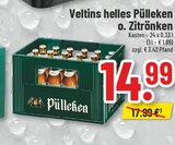 Aktuelle Veltins Angebote bei Trinkgut in Rheda-Wiedenbrück Aktuelles helles Pülleken o. Zitrönken Angebot bei Trinkgut in Rheda-Wiedenbrück ab 14,99 €