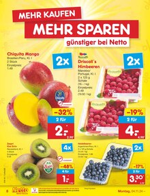 Bananen im Netto Marken-Discount Prospekt "Aktuelle Angebote" mit 54 Seiten (Potsdam)