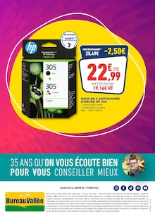 Promotion Ordinateur Portable dans le prospectus Bureau Vallée, valable du 26/01/2026 au 07/02/2026 Promo Ordinateur Portable dans le catalogue Bureau Vallée du moment à la page 8