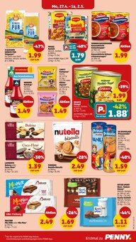 Nutella im Penny Prospekt "Wer günstig will, muss Penny." mit 46 Seiten (Falkensee)