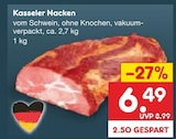 Aktuelle Schweinefleisch Angebote bei Netto Marken-Discount in Leipzig Aktuelles Kasseler Nacken Angebot bei Netto Marken-Discount in Leipzig ab 6,49 €