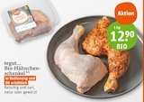 Bio-Hähnchenschenkel bei tegut im Saal Prospekt für 12,90 €