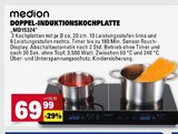 Doppel-Induktionskochplatte im Angebot bei E center in Freiburg Doppel-Induktionskochplatte Angebote von Medion bei E center Freiburg für 69,99 €