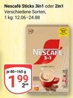 Sticks 3in1 Angebote von Nescafé bei GLOBUS Krefeld für 1,99 €