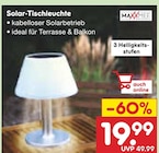 Solar-Tischleuchte bei Netto Marken-Discount im Prospekt "" für 19,99 €