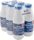 Lait demi-écrémé - Lait des Hauts-de-France - Intermarché Super à Lille Lait demi-écrémé - Lait des Hauts-de-France en promo chez Intermarché Super Lille à 5,56 €