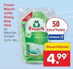 Waschmittel flüssig Aloe Vera im Angebot bei Netto Marken-Discount in Cottbus Waschmittel flüssig Aloe Vera Angebote von Frosch bei Netto Marken-Discount Cottbus für 4,99 €