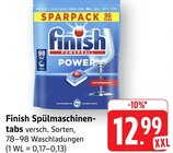 Spülmaschinentabs Angebote von Finish bei E center Freiburg für 12,99 €