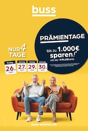 buss Prospekt für Bremerhaven: "Prämientage!", 4 Seiten, 26.04.2024 - 30.04.2024
