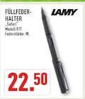 Füllfederhalter im Angebot bei Marktkauf in Unna Füllfederhalter Angebote von LAMY bei Marktkauf Unna für 22,50 €
