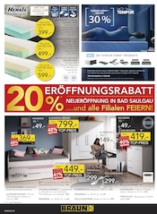 Aktueller BRAUN Möbel-Center Prospekt mit Matratze, "Aktionsangebote", Seite 2